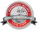 Attorney And Practice Magazine's Top 10 Personal Injury Firm